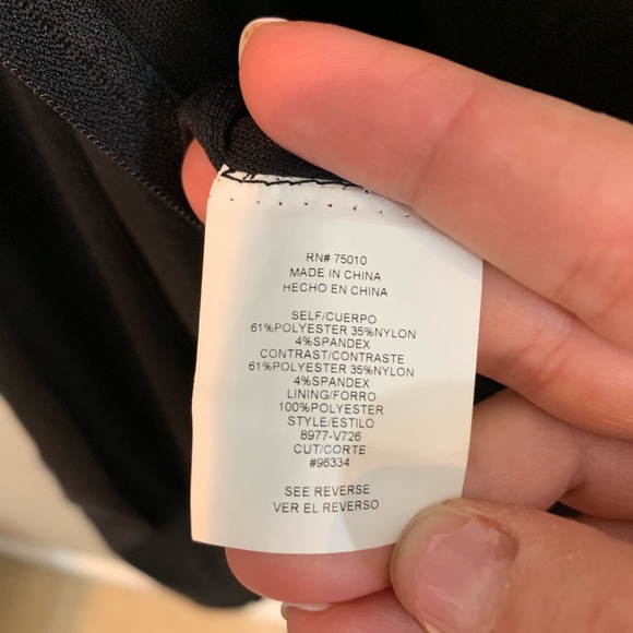 NWT Gray and black cocktail dress size 11 - Picture 4 of 8